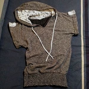 Maurice's sleeveless hoodie